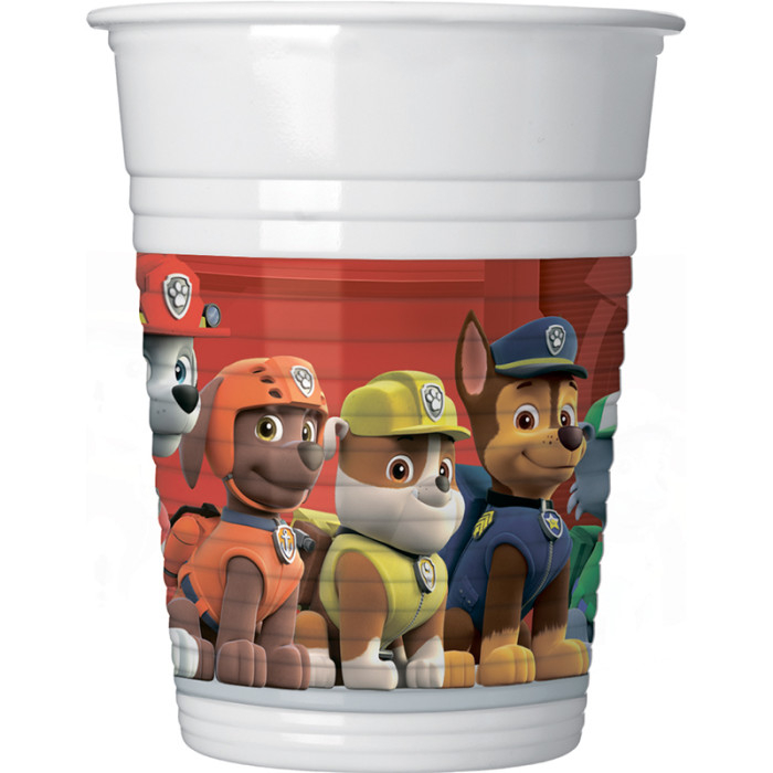 Стаканы пластиковые "Щенячий Патруль" / Paw Patrol